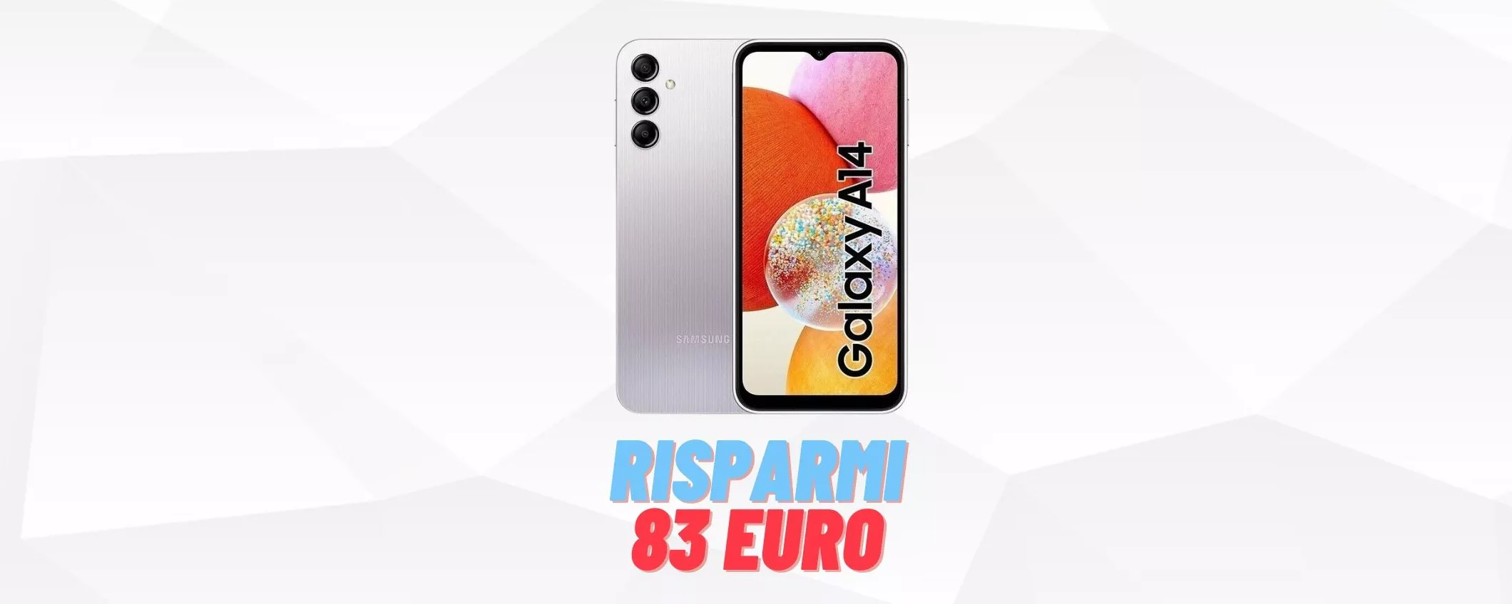 Samsung New Galaxy A14 IN REGALO su eBay a meno di 150€