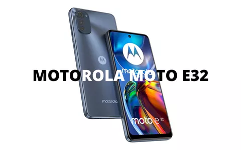 Motorola Moto e32: OGGI sconto folle del 33%