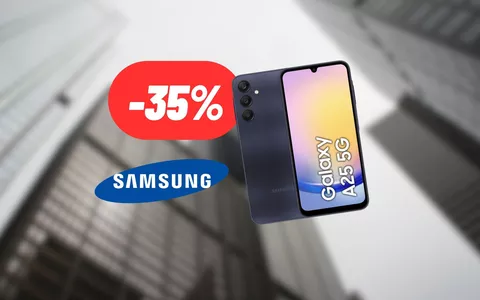 Samsung Galaxy A25 in MEGA SCONTO su Amazon: OFFERTONA