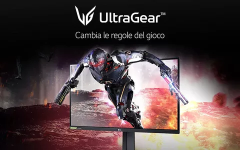 Monitor da Gaming LG UltraGear da 24 Full HD e IPS in super