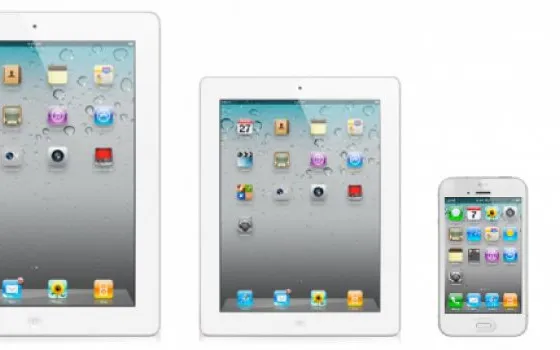 Un iPhone 5 ridisegnato e un gamma iPad più ampia nel 2012