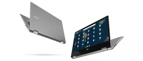 Acer presenta i nuovi Chromebook con display oversize