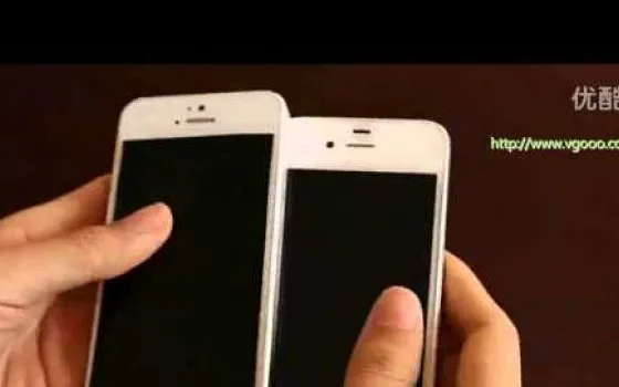 Il primo video dell'iPhone 5 in fase di boot