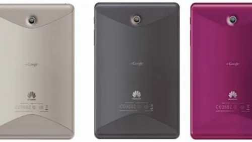 CES 2012: Huawei MediaPad con Android 4 ICS e in nuovi colori