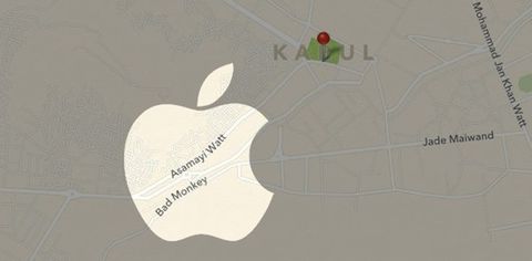 Le mappe di iOS 6 e le false strade di Kabul