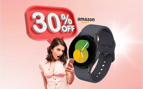 Samsung Galaxy Watch5: IMPERDIBILE sconto del 33% su Amazon!