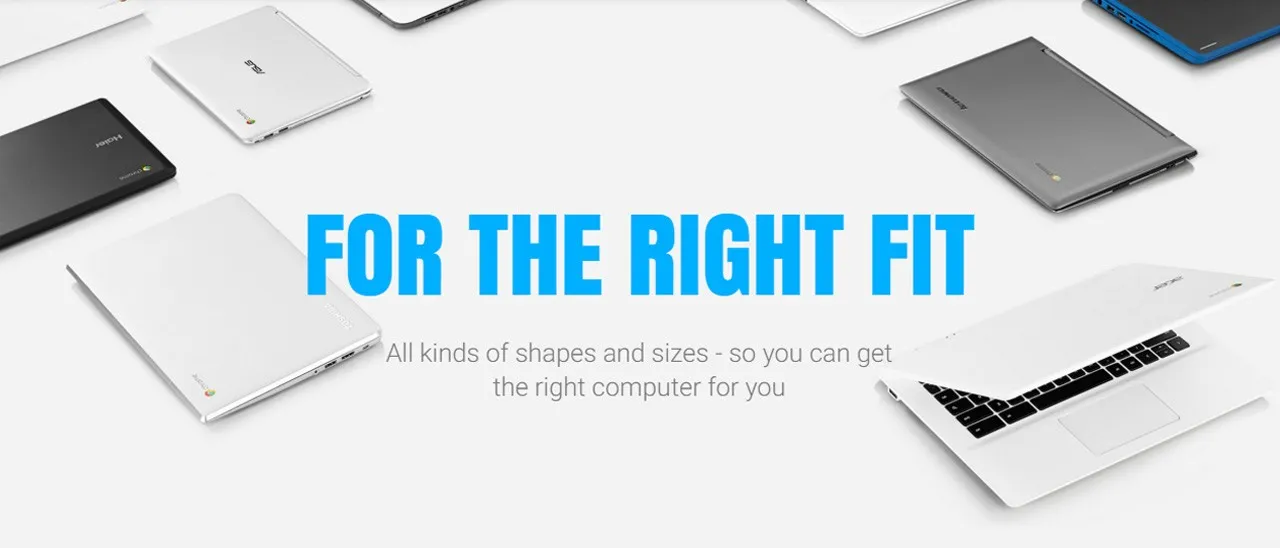 Google aiuta a scegliere il Chromebook giusto
