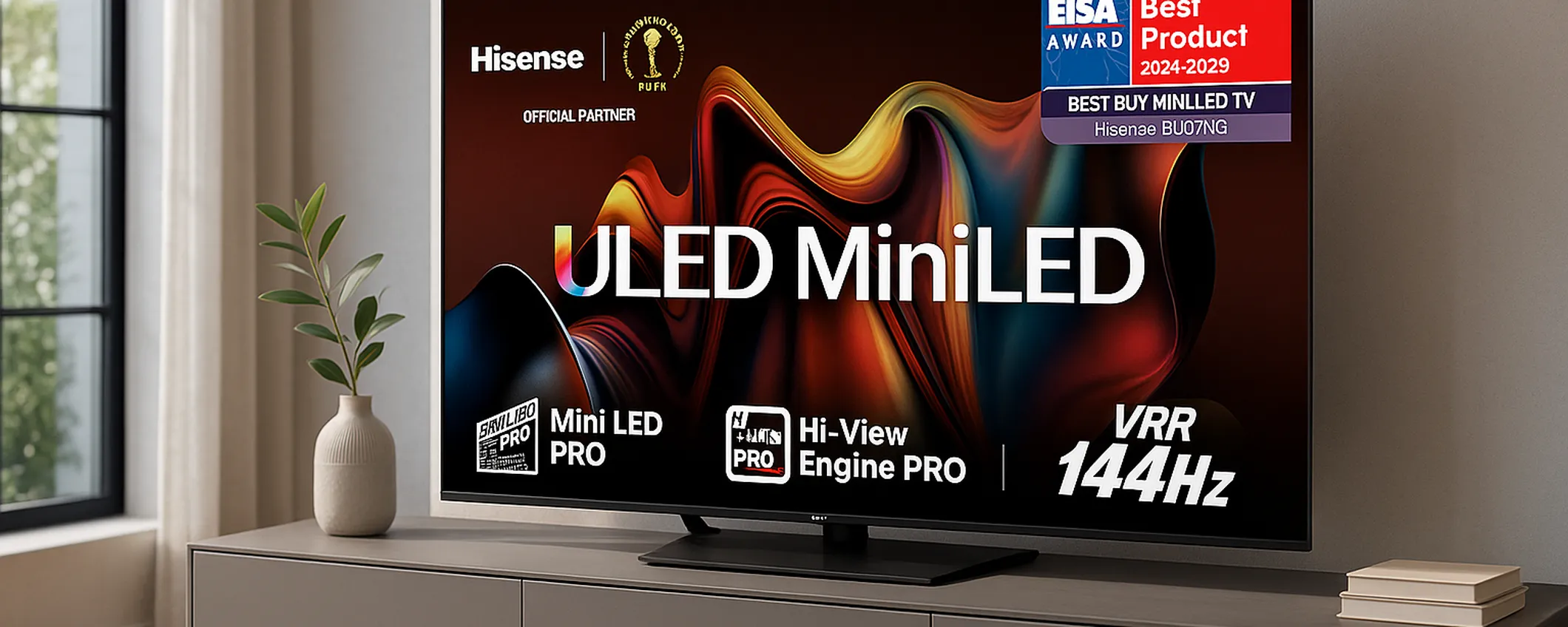 Vivi il cinema a casa tua con la smart TV di Hisense da 65