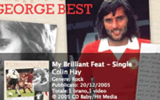 Su iTMS omaggio a George Best