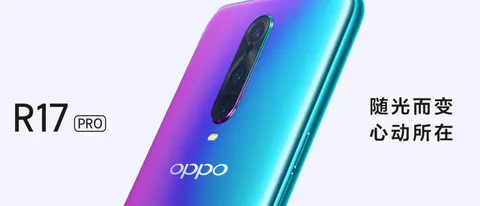 Oppo R17 Pro, notch e tre fotocamere posteriori