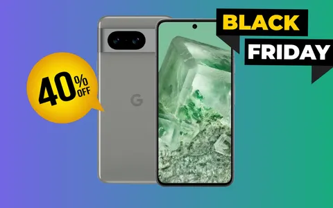 Google Pixel 8: con il Black Friday anticipato risparmi 320€ (-40%)