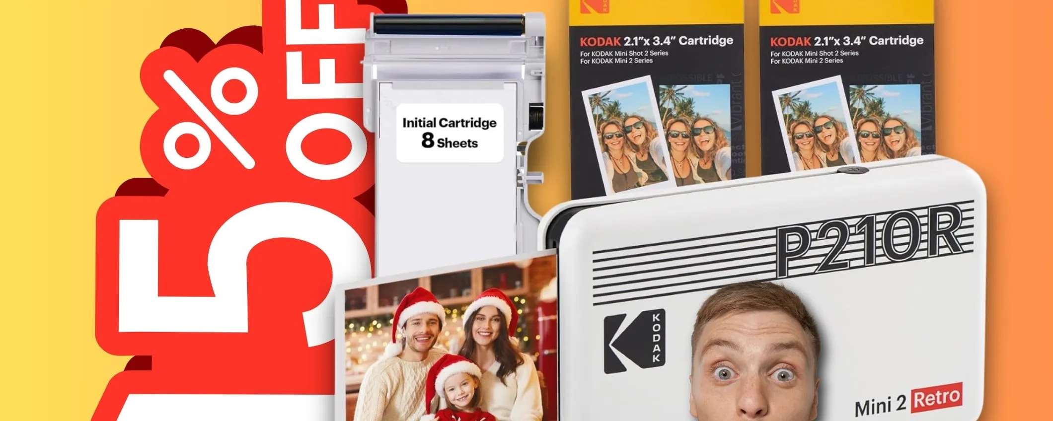 KODAK Mini 2 Retro: stampa le tue foto OVUNQUE in pochi secondi