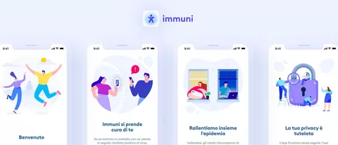 Svelata l'app Immuni: ecco le prime immagini