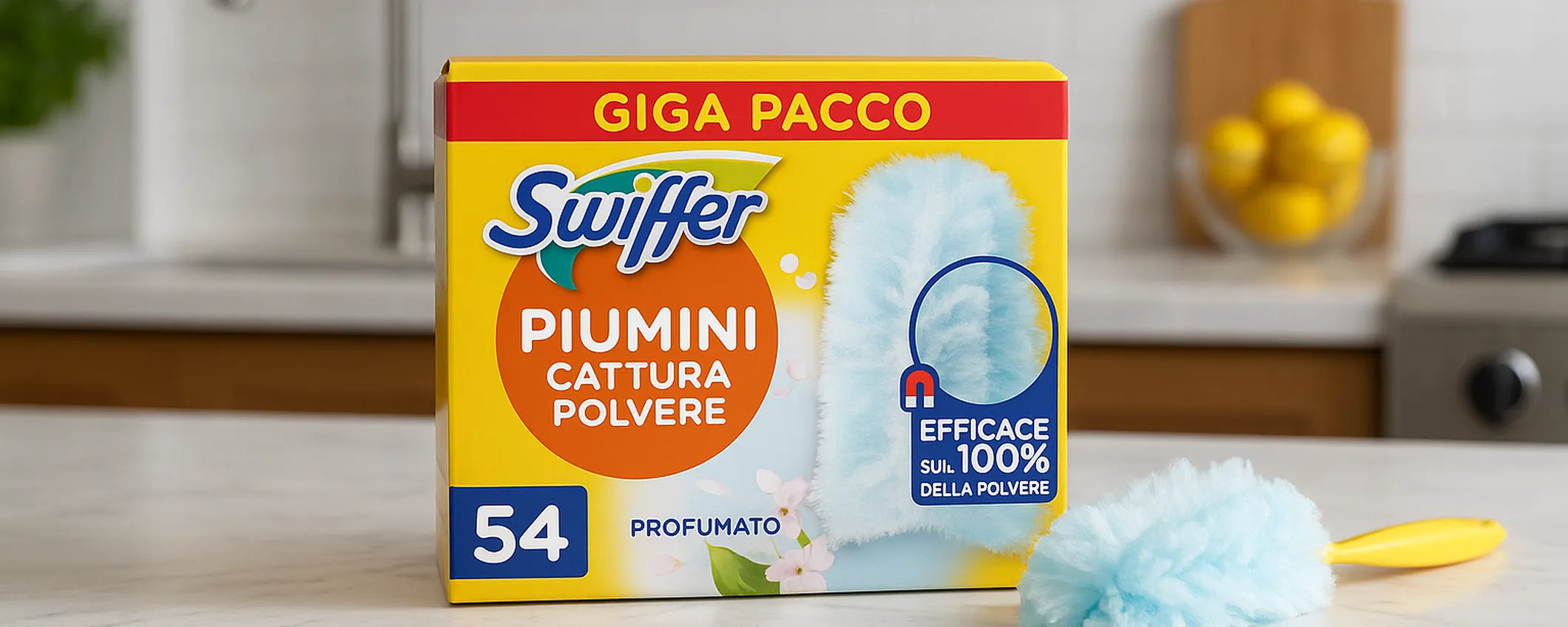 Piumini Swiffer Duster quasi regalati: maxi scorta da 54 pezzi in offerta Prime Day!