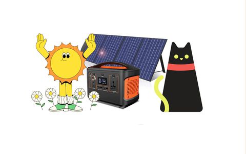 Centrale elettrica portatile con pannello solare da BALCONE: l'energia fai da te