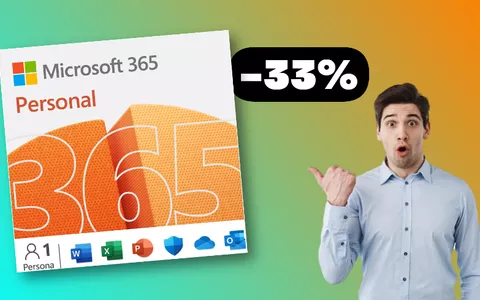 Microsoft 365 per Mac e PC: abbonamento 1 anno a PREZZO WOW (-33%)
