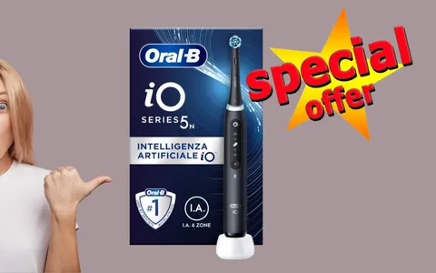 Spazzolino Elettrico Ricaricabile Oral-B a meno di metà prezzo: occasione irripetibile