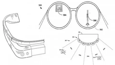 Google Glass, nuovi dettagli da quattro brevetti