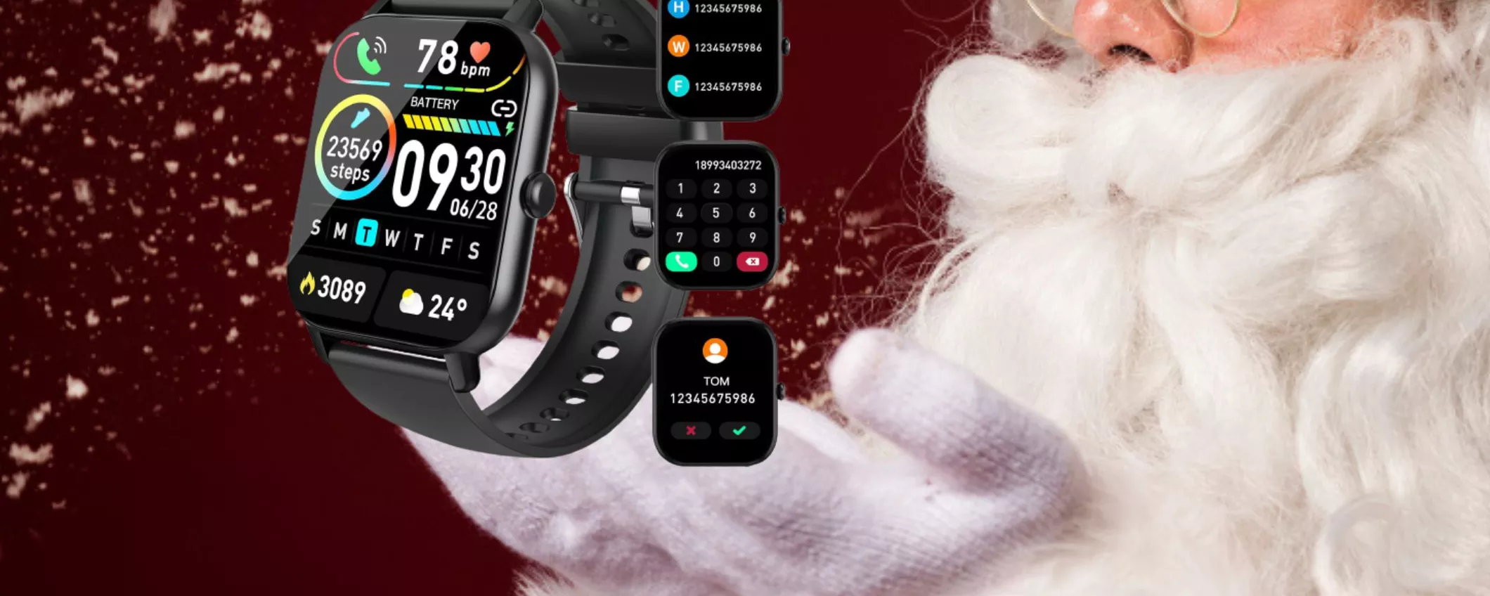 Idee regalo per Natale: Smartwatch tutto fare in OFFERTA a soli 29 euro!
