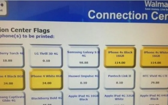 Walmart sconta iPhone 4 e 4S: iPhone 5 in arrivo?
