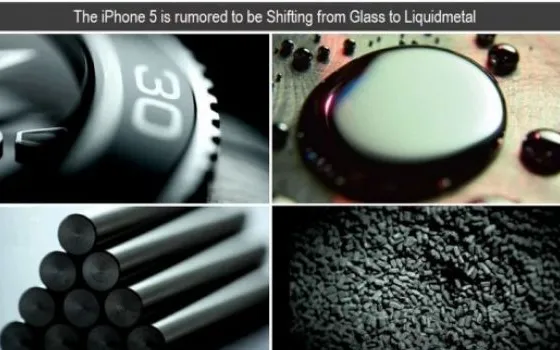 Nuovo iPhone in Liquidmetal più sottile, leggero e resistente