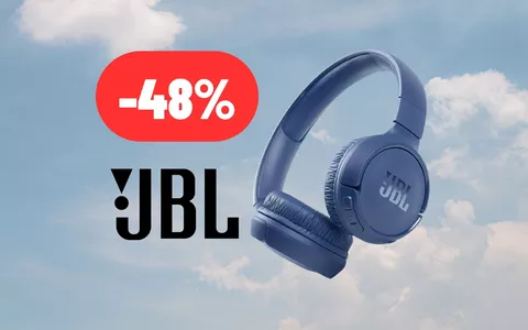Cuffie JBL: modello PREMIUM al 48% di sconto, PREZZACCIO su Amazon