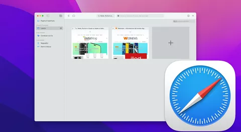 Raggruppare i tab di Safari su Mac, iPhone e iPad