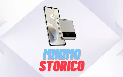 Motorola razr 40, il futuro degli smartphone al MINIMO storico (-130€)