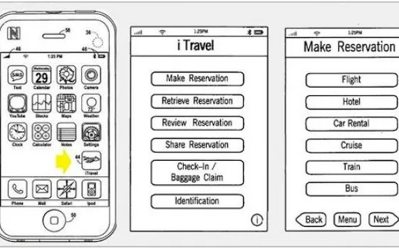 Un brevetto Apple mette assieme viaggi, NFC ed iOS