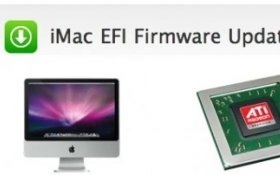 Apple rilascia iMac EFI Firmware Update 1.4