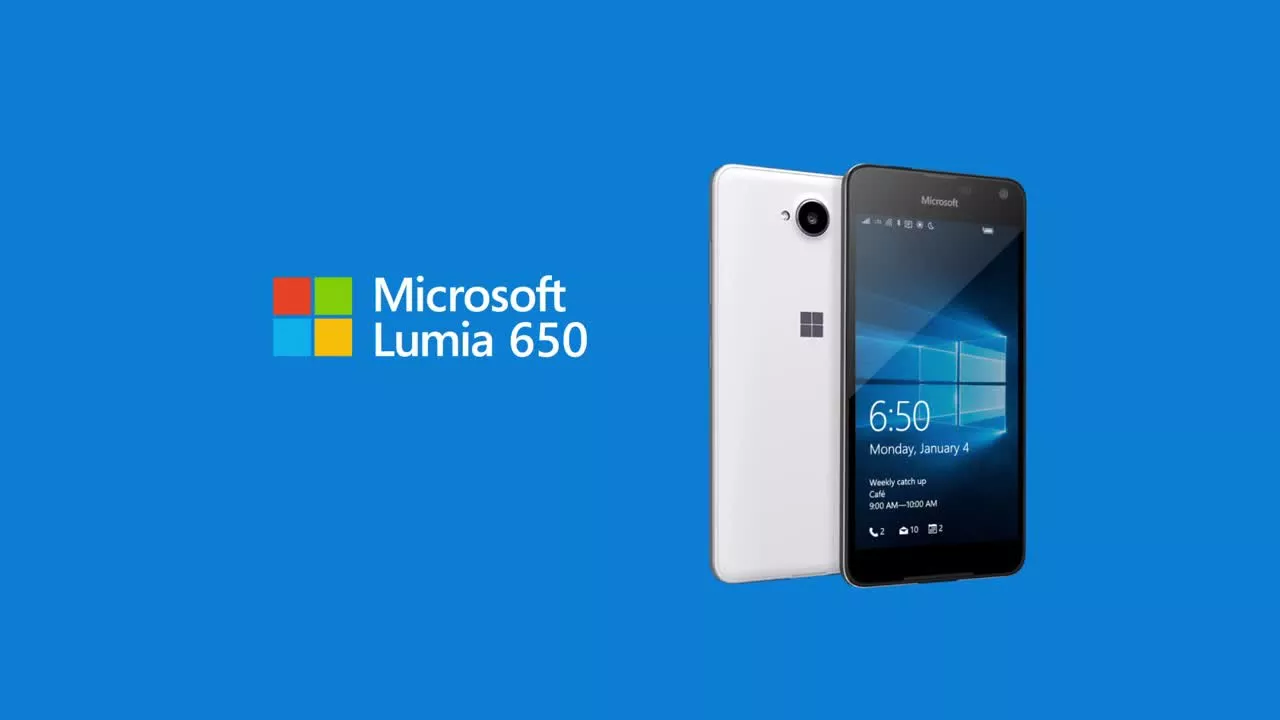 Microsoft presenta lo smartphone Lumia 650