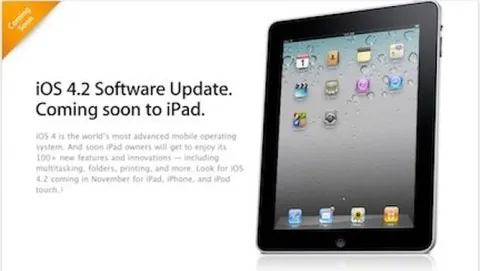 iPad ed iOS 4.2: Apple stuzzica gli utenti