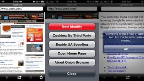 Onion Browser porta la navigazione Web crittografata su iPhone