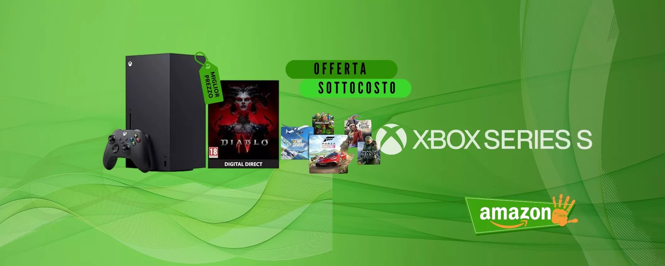 Xbox Series X con Diablo IV e Game Pass Ultimate gratis per 3 Mesi a -135€