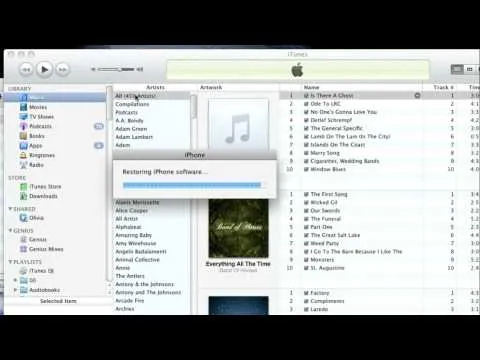 Downgrade Your iPhone 3G or 3GS from iOS4 to 3.1.3