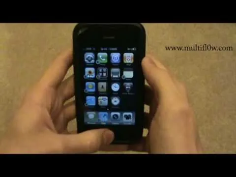 Multifl0w: iPhone multitasking interface
