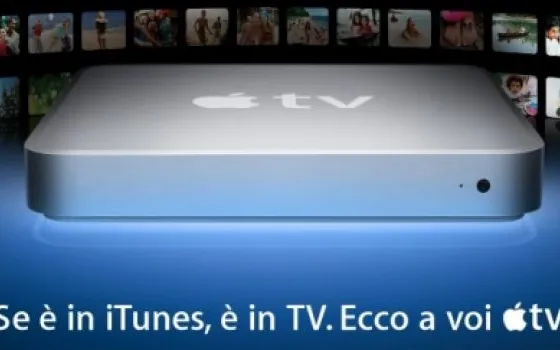 Apple TV in consegna