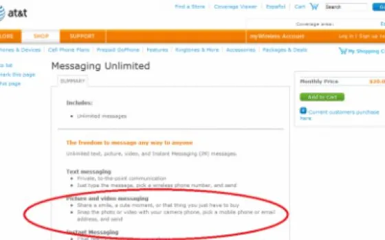 Apple ed AT&T citate per false dichiarazioni circa gli MMS