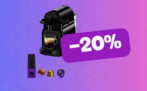 Caffè superbo con la Nespresso Inissia in sconto del 20%