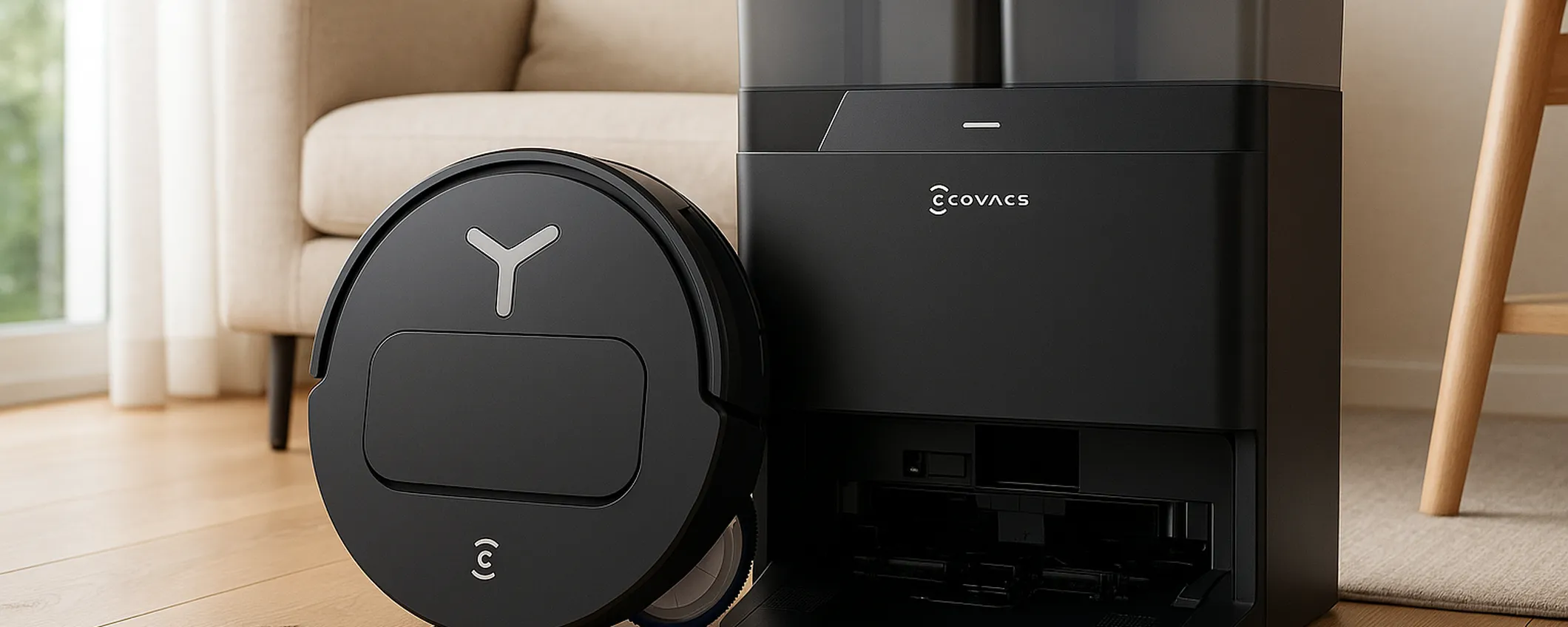 Risparmia 200€ sul Robot aspirapolvere 2-in1 ECOVACS DEEBOT T50