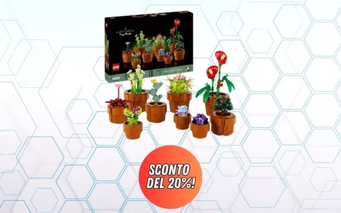 LEGO Icons Piantine al MINIMO STORICO, il nuovo set a soli 39,99€ (-20%)