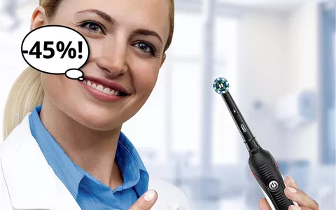 Lo spazzolino elettrico ORAL-B è a META' PREZZO: in omaggio anche un dentifricio!