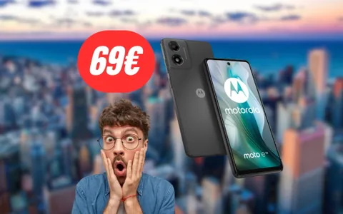 Motorola E14 a 69€ è l'affare di questo fine settimana (-37%)