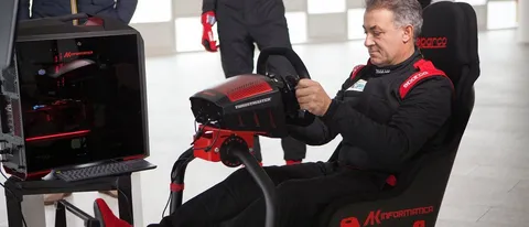 Jean Alesi presenta la sua accademia eSport