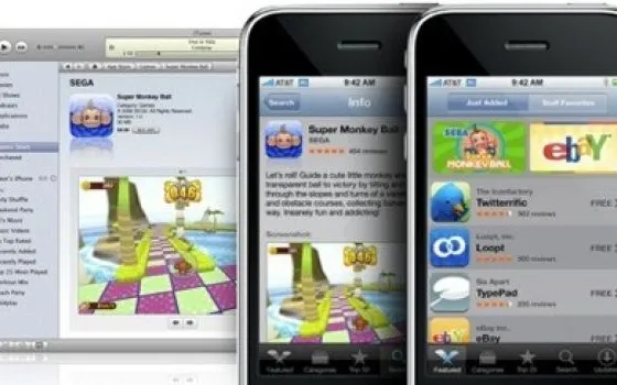 App Store: 500 applicazioni, per lo più sotto i 0