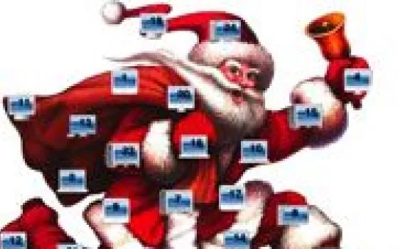 Widget: calendario di Natale