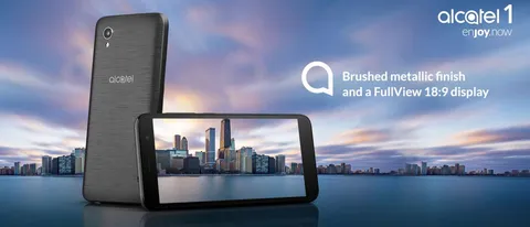 Alcatel 1, nuovo smartphone con Android Go
