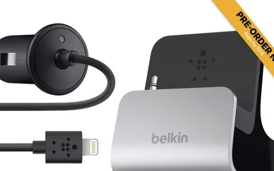 Belkin annuncia i primi accessori Lightning ufficiali