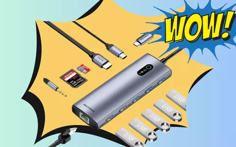 Hub USB C 11-in-1 in DOPPIO SCONTO: massima connettività a PREZZO MINI