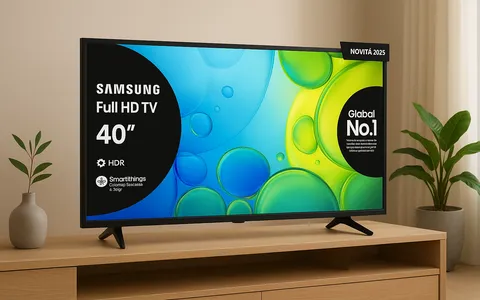 Samsung 40” Smart TV: qualità, funzioni smart e design a prezzo ribassato